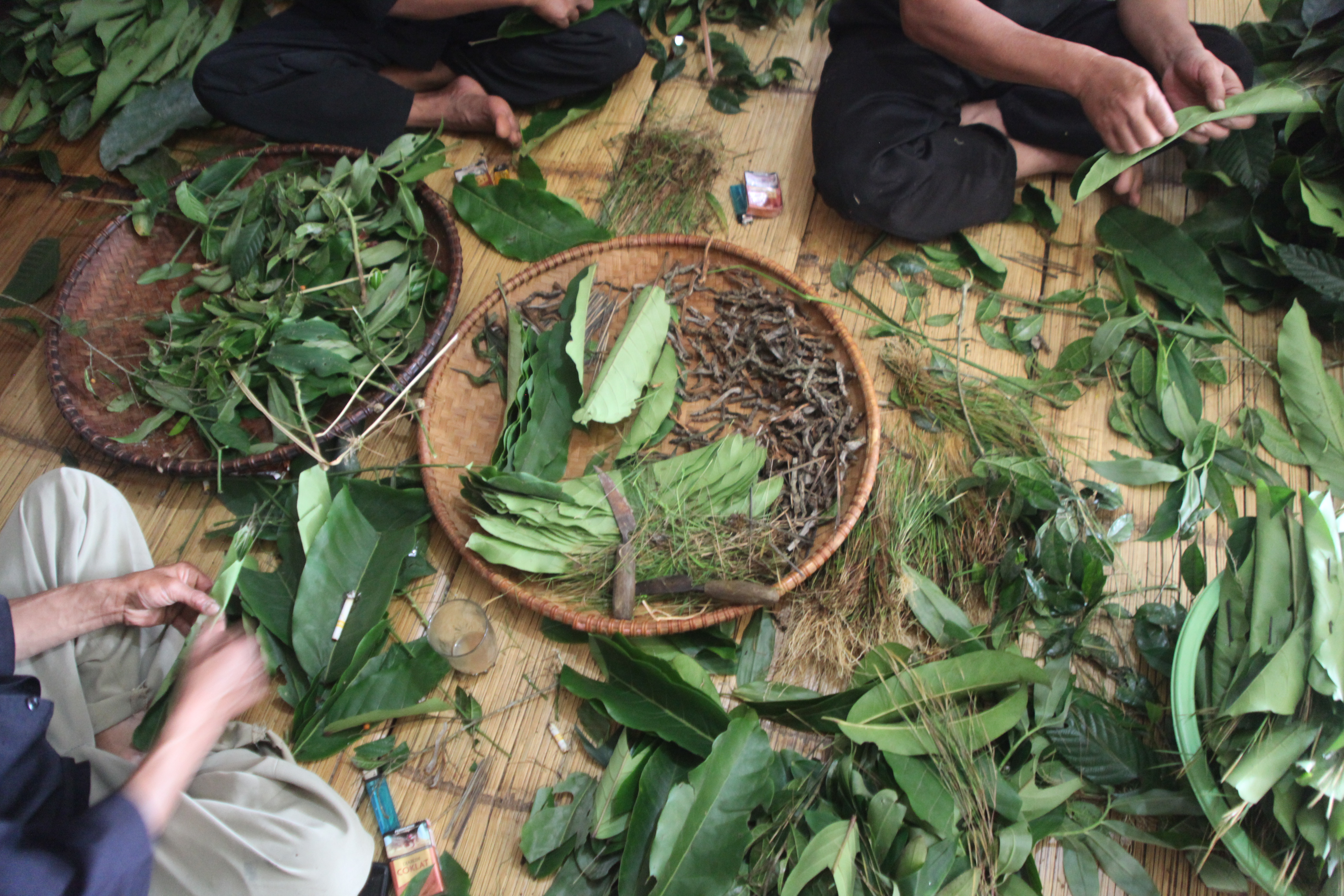 Rangkaian Sesajen Upacara